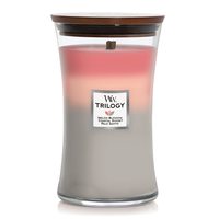WoodWick 白噪音海岸线大瓶香薰蜡烛送礼家用持久香氛生日礼物