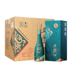 西凤酒 1964艺术版 52%vol 凤香型白酒 500ml*6瓶