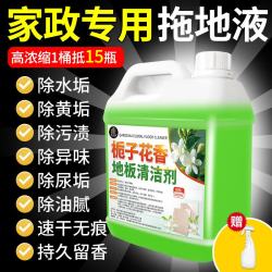 家可美 Jiakemei 家可美 栀子花香地板清洁剂 2500ml 中性 强力去污 持久留香 不留水渍