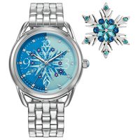 CITIZEN 冰雪奇缘系列 女士手表与胸针礼品套装 FE7091-61W