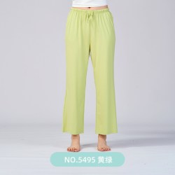贴心 女士冰丝竹家居长裤 5495