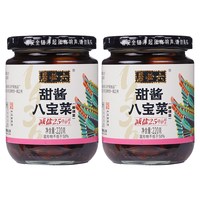 六必居 减盐宫廷黄瓜甜酱黄瓜 200g*5袋 酱菜
