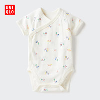 优衣库 婴幼儿包臀连体衣 乳白色 60cm 1件装