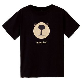 移动端：mont·bell 美山黑熊短袖T恤