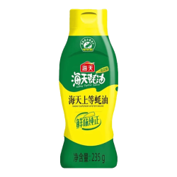 海天 HADAY海天等家用大瓶调料组合套装油盐酱油醋家庭宿舍炒菜做饭调料全套 海天上等蚝油235克*1
