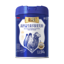 丝路驼宝 新疆高钙益生菌多肽驼乳粉500g*3罐装无蔗糖中老年成人奶粉独立条