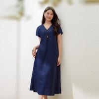 纤莉秀 舒适透气连衣裙大码女装胖mm2026夏装新款
