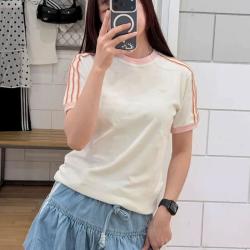 adidas 三叶草 三叶草短袖T恤女装2026夏季新款运动服休闲半袖衫休闲上衣
