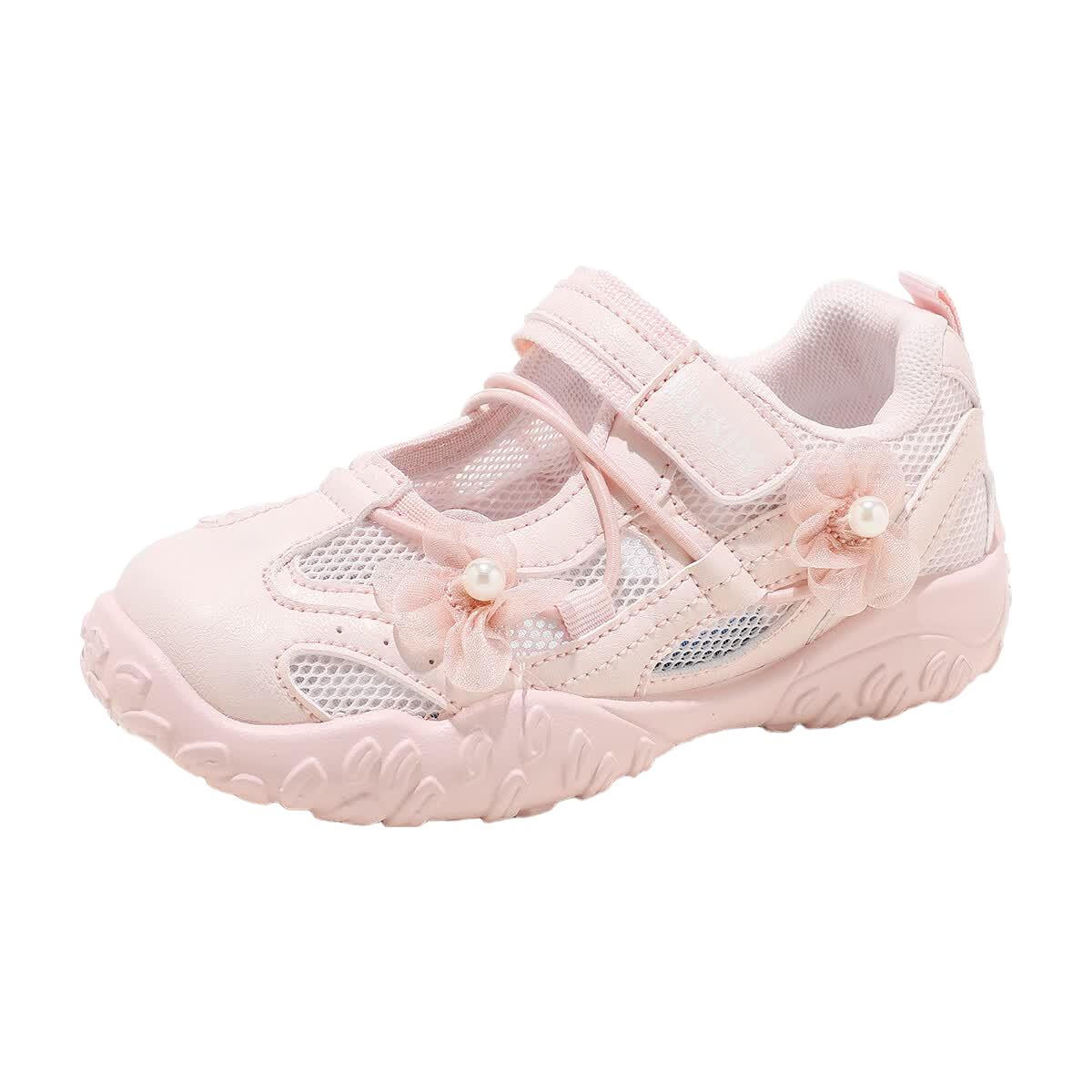 ABCKIDS ABC KIDS童鞋女童透气玛丽珍鞋 粉色 26码 内长16.8cm