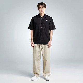 NIKE/耐克 FN3903-010 黑色 L码 纯棉男短袖POLO衫