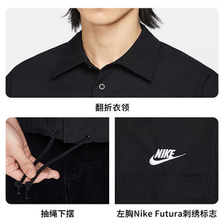 NIKE/耐克 FN3903-010 黑色 L码 纯棉男短袖POLO衫