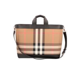 BURBERRY 女士大号时尚经典百搭通勤斜跨单肩包托特包