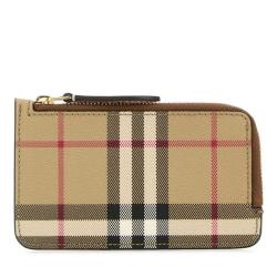 BURBERRY 时尚潮流便携复古格纹名片夹