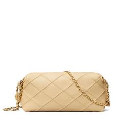 TORY BURCH Fleming菱格纹绗缝 编织皮革链条 单肩包女款