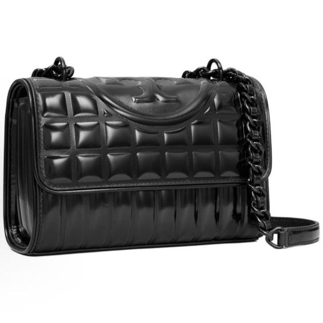 TORY BURCH 黑色斜挎包