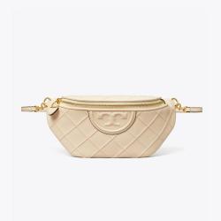 TORY BURCH Fleming褶裥绗缝拉链开合女款斜挎包腰包