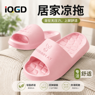 IQGD 浴室居家 凉拖鞋（两双）