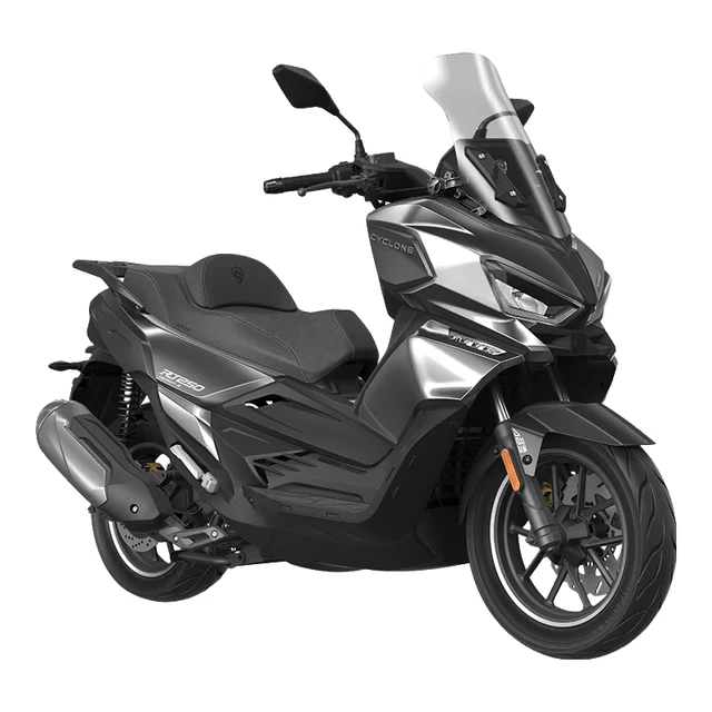 赛科龙RT250城市智控运动踏板摩托车 冰川白 运动版
