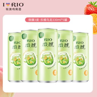 移动端：锐澳 乐橘乌龙 预调鸡尾酒 3度 6罐装