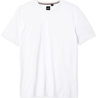BOSS 男式 时尚T恤 tiburt 短袖圆领T恤 圆领 短袖 标准版型 WhiteWhite Medium
