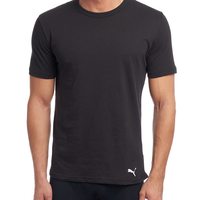PUMA 彪马 男士 时尚T恤 男士3件装圆领T恤 圆领 短袖 舒适版型 WhiteGrayBlack 尺码Medium