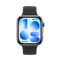 华为 WATCH FIT 5 超轻薄大屏 织光黑锋双表带套装 智能手表