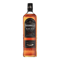 BUSHMILLS/布什米尔 单一麦芽威士忌 黑标+白标双瓶套装 700ml*2