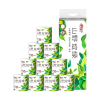 心相印 有芯卷纸 向野而生4层200g*10卷 卫生纸巾 卷筒纸 厕纸 可冲散