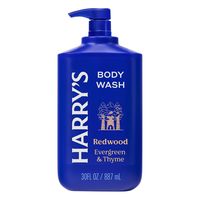 HARRY'S 男士沐浴露 深层清洁温和无刺激 无硫酸盐无对羟基苯甲酸酯 清新红杉木香 887ml