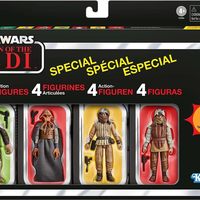 Star Wars Hasbro 孩之宝 Kenner 星球大战复古系列 Jabba's Court Denizens 4 件装