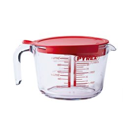 Pyrex 经典 Prepware量杯带盖 1 升