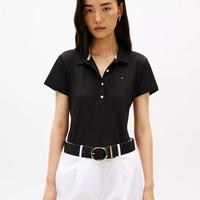 汤米·希尔费格 女士经典珠地棉短袖Polo衫