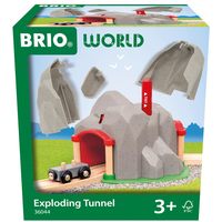 BRIO 隧道火车儿童玩具套装 3岁+仿真外形男孩女孩生日礼物