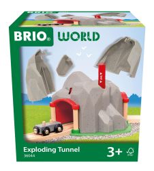 BRIO 隧道火车儿童玩具套装 3岁+仿真外形男孩女孩生日礼物
