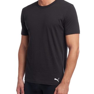 PUMA 彪马 男士 时尚T恤 男士3件装圆领T恤 圆领 短袖 舒适版型 WhiteGrayBlack 尺码Medium