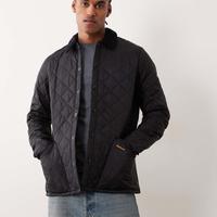 Barbour Liddesdale 绗缝夹克 黑色 男士外套
