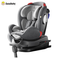 ZazaBaby 儿童安全座椅 婴儿可坐可躺 神秘灰
