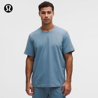 lululemon LM3F43S 芯吸 钢青 S 男士短袖针织衫