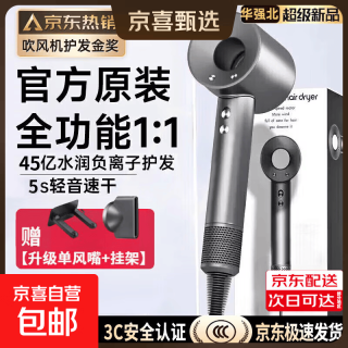 森系电吹风机家用静音45亿负离子大功率不伤发护发速干高速风筒礼物
