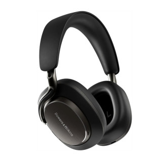 Bowers & Wilkins Px8 S2 无线头戴式耳机,主动降噪和透明模式,高分辨率播放,30 小时播放时间,带快速充电支持,蓝牙耳机,缟玛瑙黑