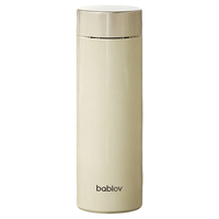 Bablov 花伴森 99.9%纯钛 茶水分离 保温杯