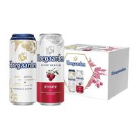 福佳 白啤酒+玫瑰红果味啤酒 500ml*6听组合装