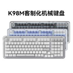 罗技 琥珀系列K98M AI客制化办公游戏机械键盘全键热插拔