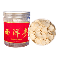 益班长 西洋参片 长白山无硫足龄软枝 50g*1罐 小片1.0cm