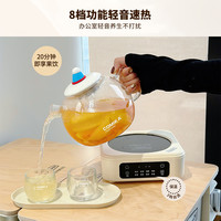 COMIKA 1500W速热 全玻璃加厚 1L 养生壶