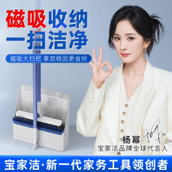 BOOMJOY 扫把簸箕套装家用扫地扫帚两件套梳齿型可折叠套扫