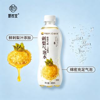 黔然堂 刺梨气泡水 380ml*2瓶