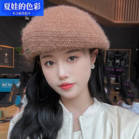 夏娃的色彩 英伦复古贝雷帽显脸小