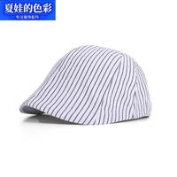 夏娃的色彩 春夏季休闲贝雷帽白色