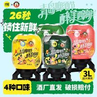 黑美人 哈舅 精酿果味啤酒 3L桶